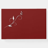 マルチェラのゲストブック/ブルグンディ結婚ズ ゲストブック (裏面)