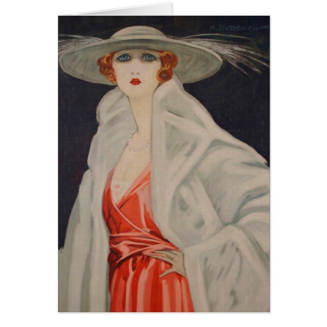 マルチェロ・ドゥドヴィッチ女優エレナ・マスコウスカ (正面)