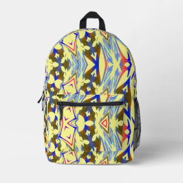 マルチカエレガントラークラシックデザイン プリントバックパック