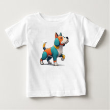 マルチカラーの犬