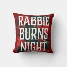 マルチカラーのBurns Night Celebrationフライヤー