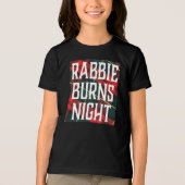 マルチカラーのBurns Night Celebrationフライヤー トライブレンドＴシャツ (正面)