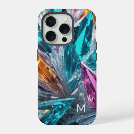 マルチカラークリスタル iPhoneケース (裏面)