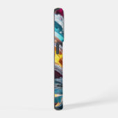 マルチカラークリスタル iPhoneケース (右側面)
