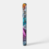 マルチカラークリスタル iPhoneケース (左側面)