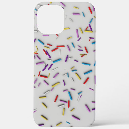 マルチカラースプリンクル Case-Mate iPhoneケース (裏面)