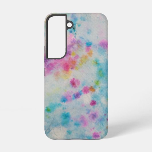 マルチカラータイダイ SAMSUNG GALAXYケース (裏面)