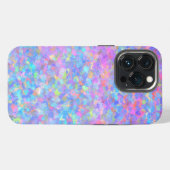 マルチカラードットアート iPhoneケース (裏面横)
