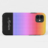 マルチカラードット柄 Case-Mate iPhoneケース (裏面(横))