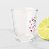 マルチカラーリーフ ブライダルシャワー ショットグラス (左)