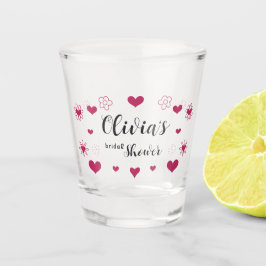 マルチカラーリーフ ブライダルシャワー ショットグラス