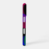 マルチカラー幾何学フュージョンiPhone 16ケース iPhone 16ケース (右側面)