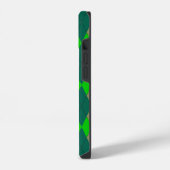 マルチカラー幾何学模様菱形ミニマリズム iPhoneケース (左側面)