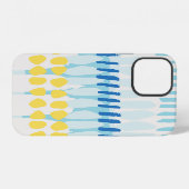マルチカラー抽象画シームレス背景 iPhoneケース (裏面横)