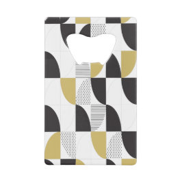 マルチカラー抽象芸術クレジットカードボトルオープナー クレジットカード栓抜き