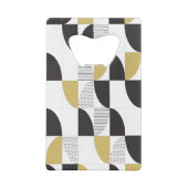 マルチカラー抽象芸術クレジットカードボトルオープナー クレジットカード栓抜き (裏面)