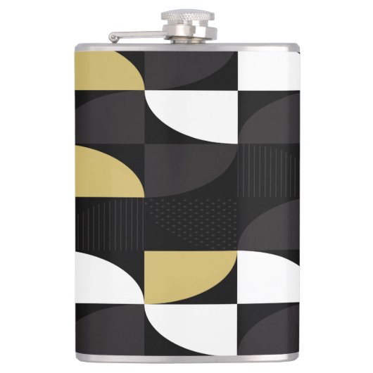 マルチカラー抽象芸術フラスコ フラスク (正面)