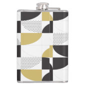 マルチカラー抽象芸術フラスコ フラスク (裏面)