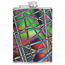 マルチカラー抽象芸術フラスコ