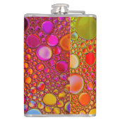 マルチカラー抽象芸術フラスコ フラスク (裏面)