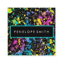 マルチカラー絵を描（ばちゃばちゃ）跳ねるメイクアップアーティスト 