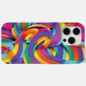 マルチカラー背景 Case-Mate iPhoneケース (裏面 (横))