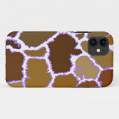 マルチカラー+キリン+毛皮+模様 iPhone 5 ケース Case-Mate iPhoneケース (裏面(横))