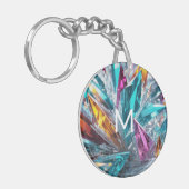 マルチカラー クリスタル キーホルダー (正面左)