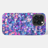 マルチカラー コンフェティ iPhoneケース (裏面横)