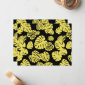 マルチカラー トロピカル リーフ 7 ノートカード (正面/裏面インサイチュ)