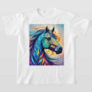 マルチカラー ポニー 22 色鮮やか  Tシャツ