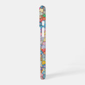 マルチカラー 桜 花柄 スマホケース iPhone 16ケース (左側面)