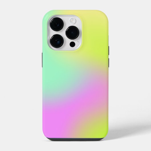 マルチカラー iPhone 14 Pro カース iPhoneケース (裏面)