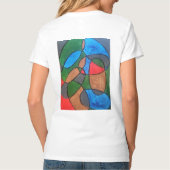 マルチカラー Tシャツ (裏面)