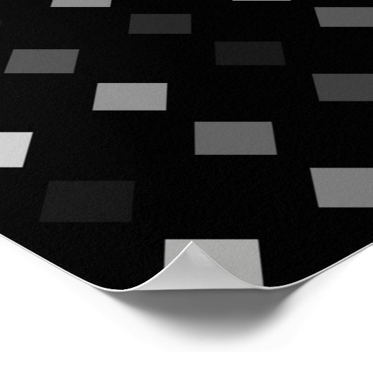 マルチコールによる抽象芸術シームレスなパターン背景 ポスター (角)