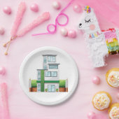 マルチストアハウス ペーパープレート (パーティー)