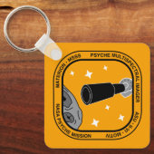 マルチスペクトルイメージャのロゴ キーホルダー (正面)