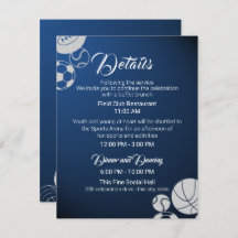 マルチスポーツバー（ユダヤ教の）バル・ミツバー詳細と情報