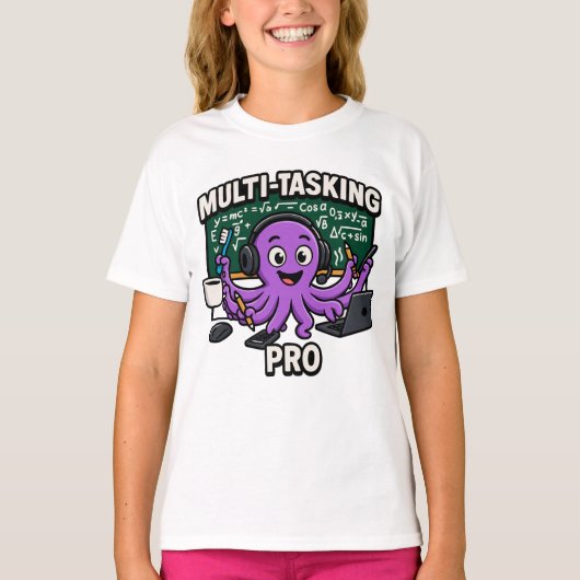マルチタスクオクトパス Classroom Learner Pro Tシャツ (正面)