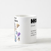 マルチタスクマスターの母 コーヒーマグカップ (中央)