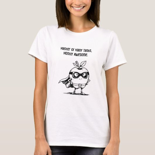 マルチタスクマスターの素晴らしい教室 Tシャツ (正面)