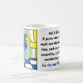 マルチドエリストクラシックホワイトコーヒーマグ コーヒーマグカップ (中央)