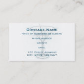 マルチニガラススケッチ 名刺 (裏面)