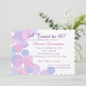 マルチニバブルパーティの招待状 招待状 (スタンド正面)