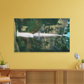 マルチノマ滝アンドベンソン足ブリッジ キャンバスプリント (インサイチュ (リビング))