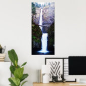 マルチノマ滝プリント ポスター (ホームオフィス)