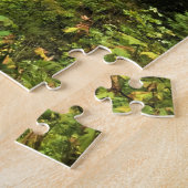 マルチノマ滝、コロンビアリバーゲージ、オレゴン ジグソーパズル (側面)