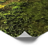 マルチノマ滝、コロンビアリバーゲージ、オレゴン ポスター (角)