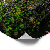 マルチノマ滝、コロンビアリバーゲージ、オレゴン ポスター (角)