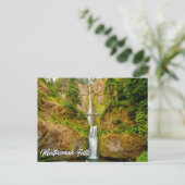 マルチノマ滝、コロンビアリバーゲージ、オレゴン ポストカード (スタンド正面)